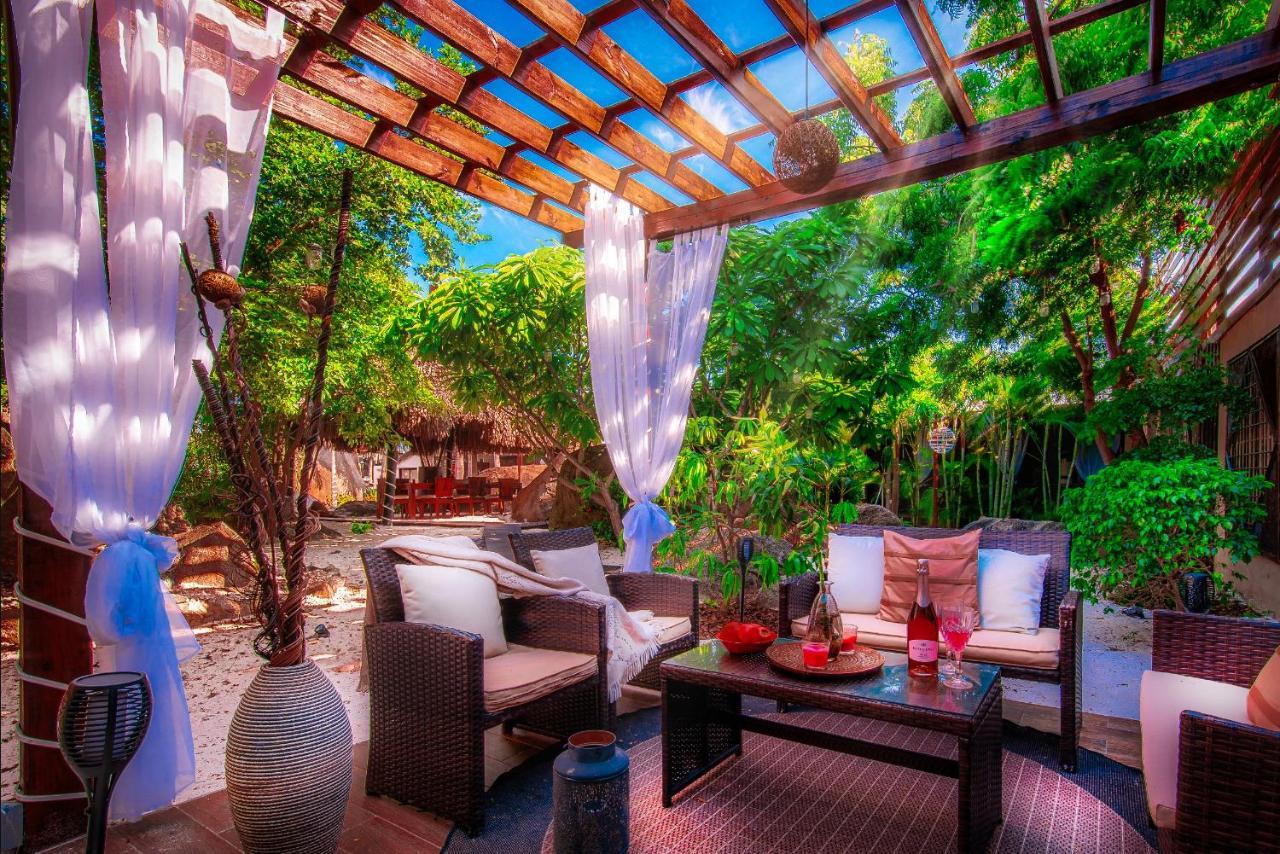 Bali Retreat Aruba -2 Pools,Cinema,Yoga,Cave Villa Noord Exterior photo